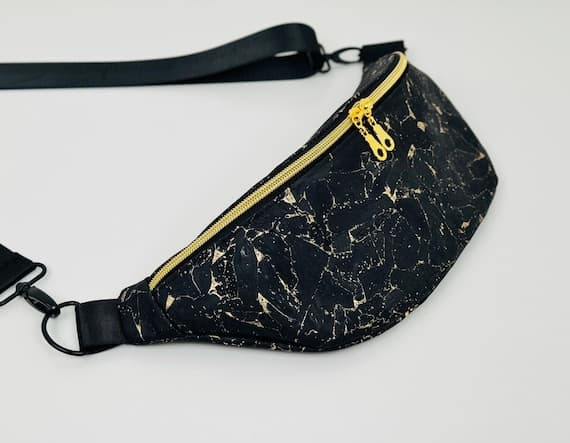 Kork-Bauchtasche/ -Gürteltasche mit beidseitige...