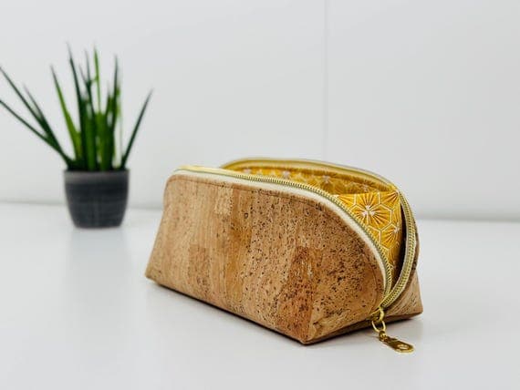 Handgefertigtes Etui aus Kork